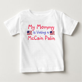 Min mamma röstar 4 McCain Palin T Shirt