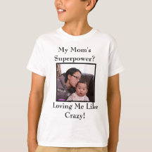 Min Mamma Superpower T-Shirt