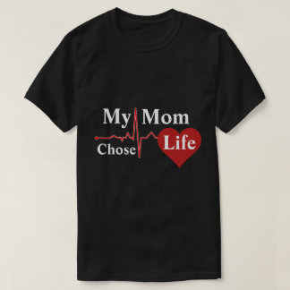 Min mamma valde liv t-shirt