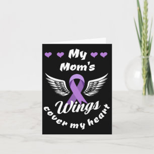 Min Mamma Vingar täcker mitt hjärtrytm Ökad medvet Kort