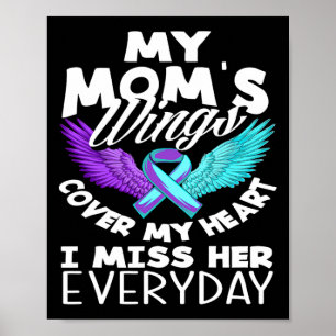 Min Mamma Vingar täcker mitt hjärtstillestånd Poster