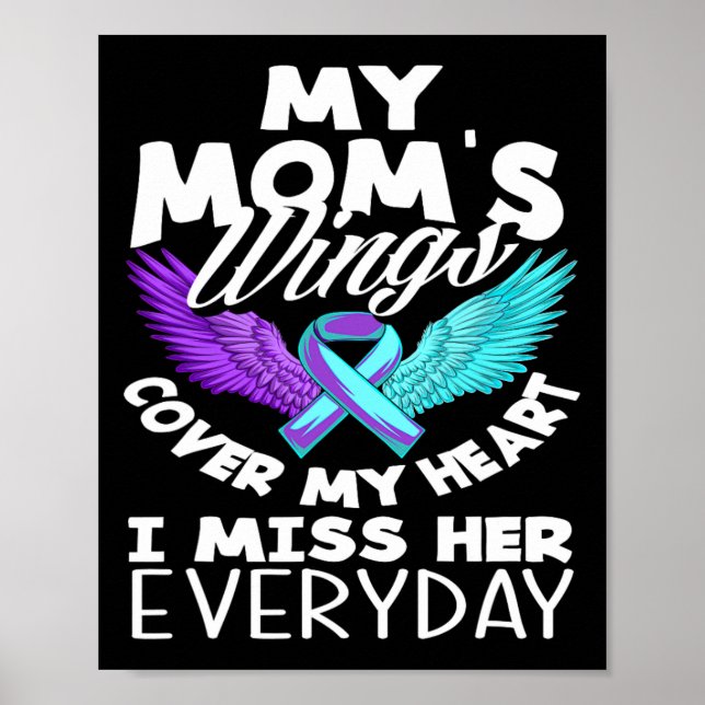 Min Mamma Vingar täcker mitt hjärtstillestånd Poster (Framsidan)