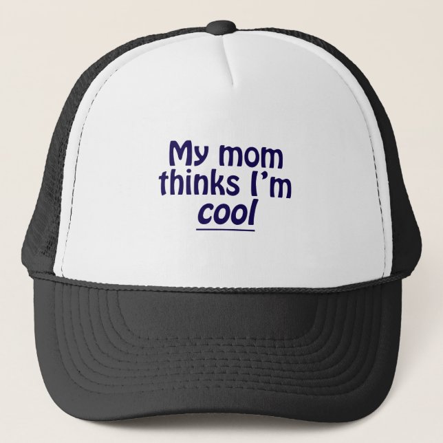 Min mammafunderare mig förmiddagcoola keps (Framsida)