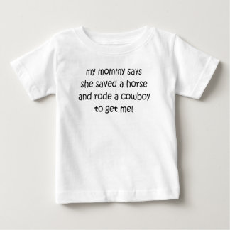 MIN MAMMANÅGOT ATT SÄGA SPARADE HON EN HÄST TEE SHIRT