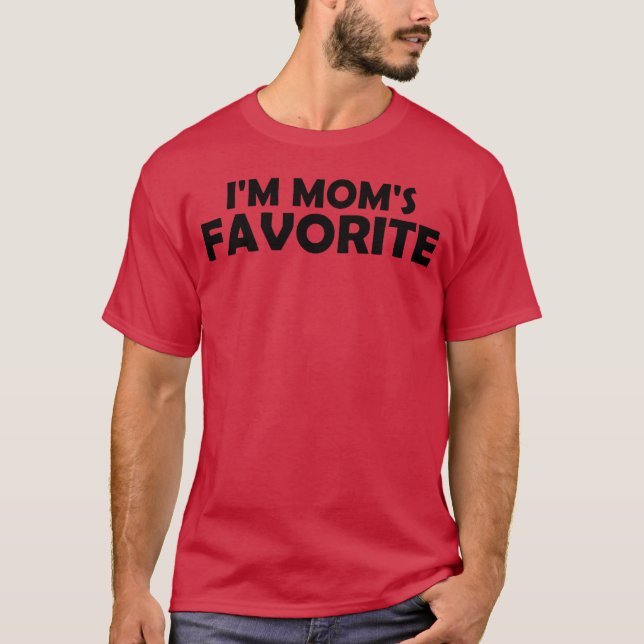 Min mammas favoritcitat vintage t shirt (Framsida)