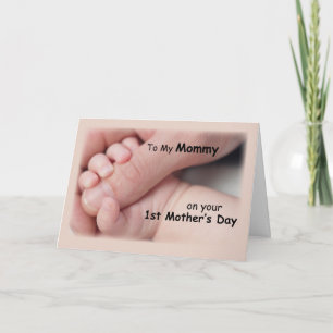 Min Mammas första Mor-dag Kort