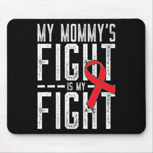 Min mammas kamp är min kamp Blodcancer medvetenhet Musmatta