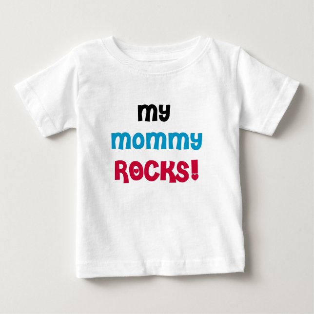 Min mammastenar t-shirt (Framsida)