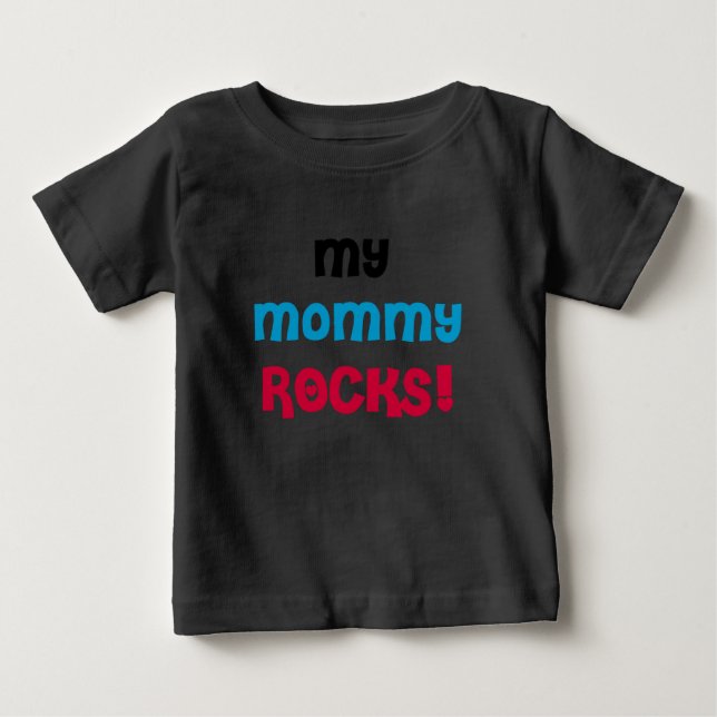 Min mammastenar t-shirt (Framsida)