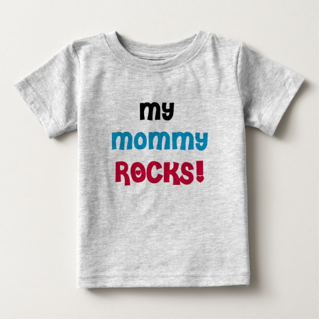 Min mammastenar t-shirt (Framsida)