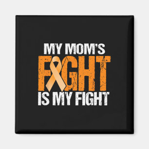 Min Mammor-kamp är min kamp mot Leukemi Awareness Magnet