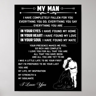 Min man poster