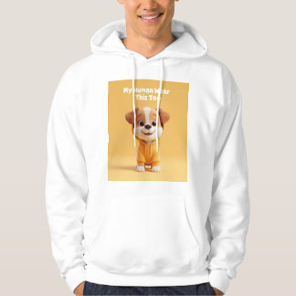 Min människa använder detta också hoodie