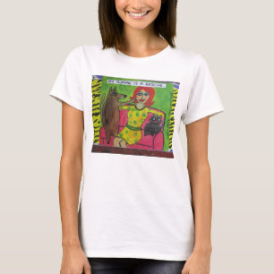 MIN MÄNNISKA ÄR EN RESCUE. T-SHIRT
