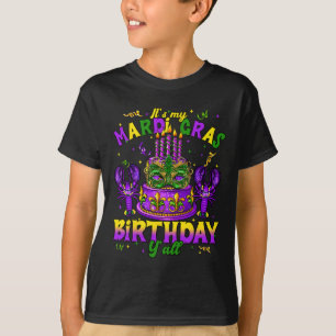 Min Mardi Gras Birthday Yall Mardi Gras Lycklig B T Shirt