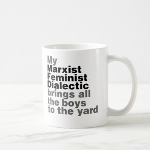 Min marxistiska feministiska dialektik föder alla  kaffemugg