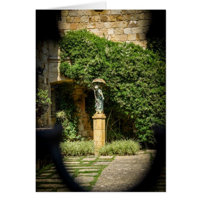 Min mässadam hälsningskort (Framsidan)