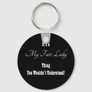 Min mässadam Keychain Nyckelring