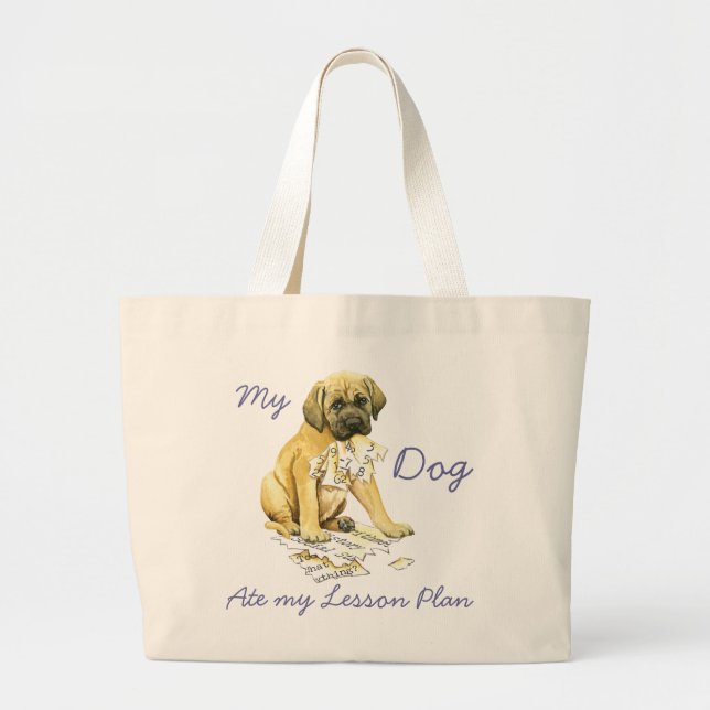 Min Mastiff Ate min Lesson Plan Jumbo Tygkasse (Framsidan)
