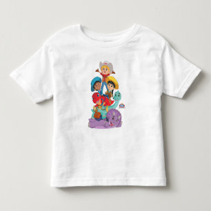 Min med Dino Ranch Friends T Shirt