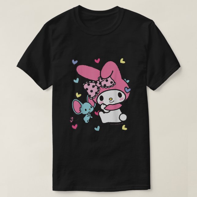Min Melody and Friend Sweet Hearts Tee Shirt1674 (Design framsida)