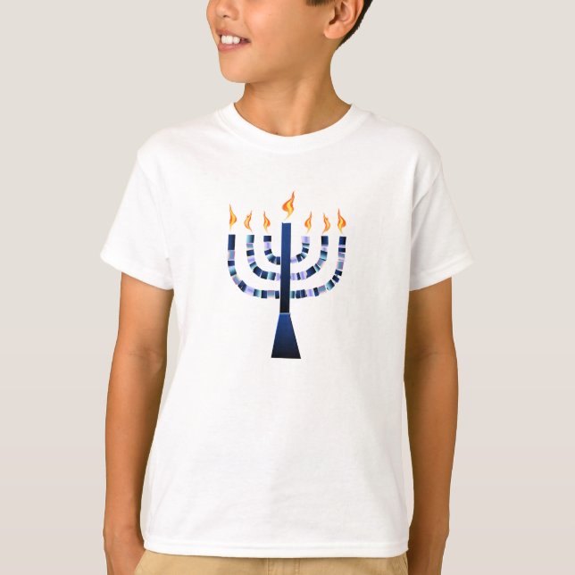 Min Menorah T-Shirt (Framsida)