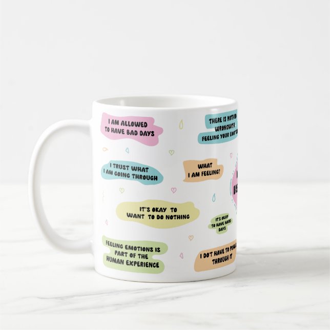 Min mentala uppdelning Mugg. Kaffemugg (Vänster)