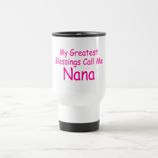 Min mest underbara välsignelseappell mig Nana Resemugg (Center)
