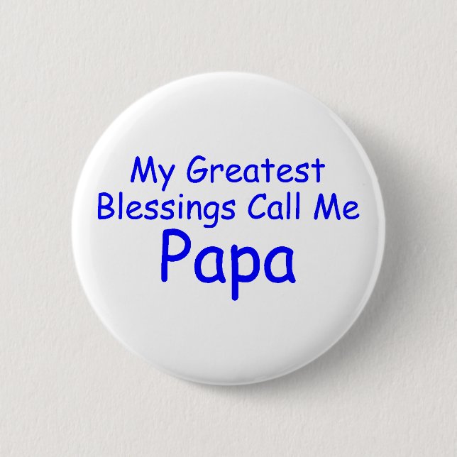 Min mest underbara välsignelseappell mig pappa knapp (Framsida)