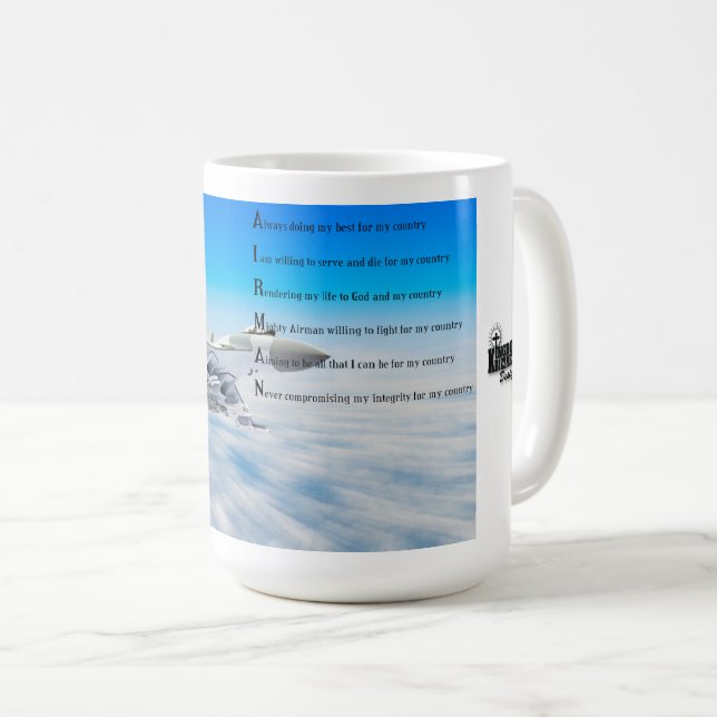 Min militära samling kaffemugg (Framsida höger)