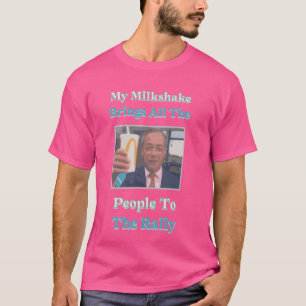 Min Milkshake för alla människor till Rlly Ni T Shirt