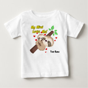 Min Mimi älskar mig slothen T Shirt