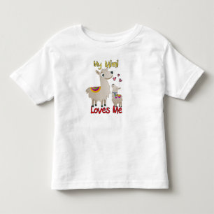 Min Mimi Kärlek Me Llama T Shirt