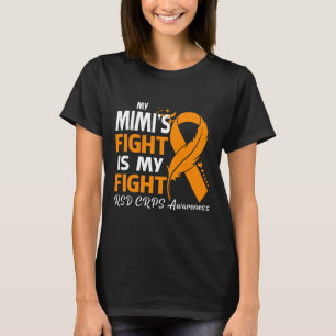 Min Mimis kamp är min fejd Crps Awareness Fea T Shirt