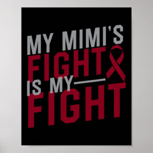 Min Mimis kamp är min kamp Sicklecellanemi Awa Poster