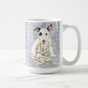 Min minister Bull Terrier Ate min Lesson Plan Kaffemugg