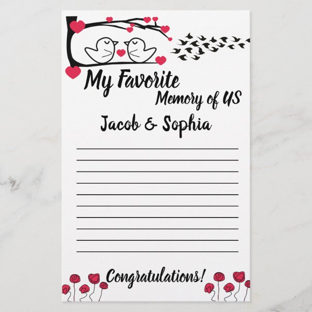 MIN MINNESKORT FÖR MÖHIPPA AV MINNESKORT FLYGBLAD (Framsidan)