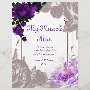 Min Miracle Man-Personlig Papper