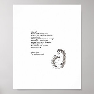 Min Mödrar Soul av Rupi Kaur Poster