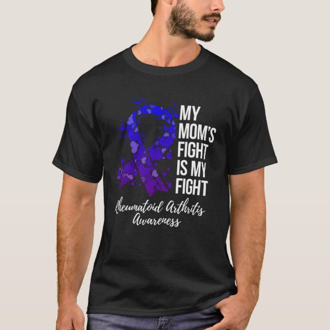 Min Momu2019s-kamp är min kameraatoid artrit T Shirt (Framsida)
