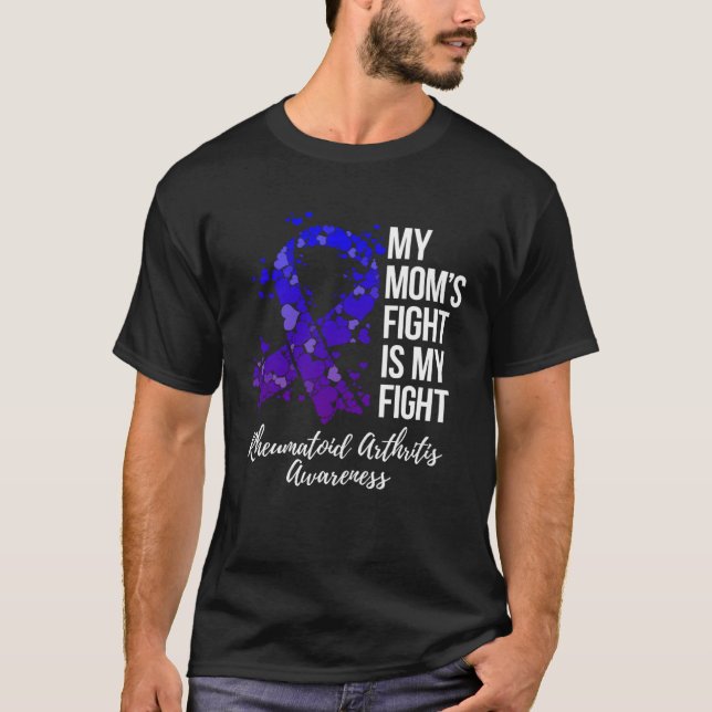 Min Momu2019s-kamp är min kameraatoid artrit T Shirt (Framsida)