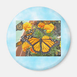 Min Monarch Butterflies-magnet Magnet