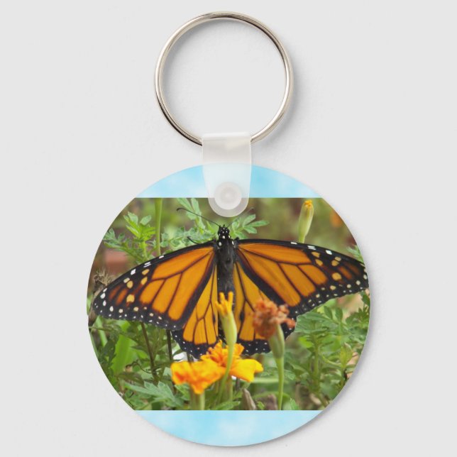 Min Monarch Butterfly-nyckelkedja Nyckelring (Framsida)