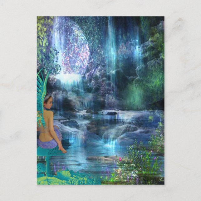 MIN MOONLIGHT GARDEN DELIGHT VYKORT (Framsida)