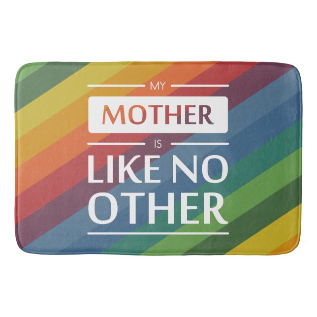 Min mor är som ingen annan badrumsmatta (Framsidan)