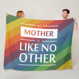 Min mor är som ingen annan fleecefilt