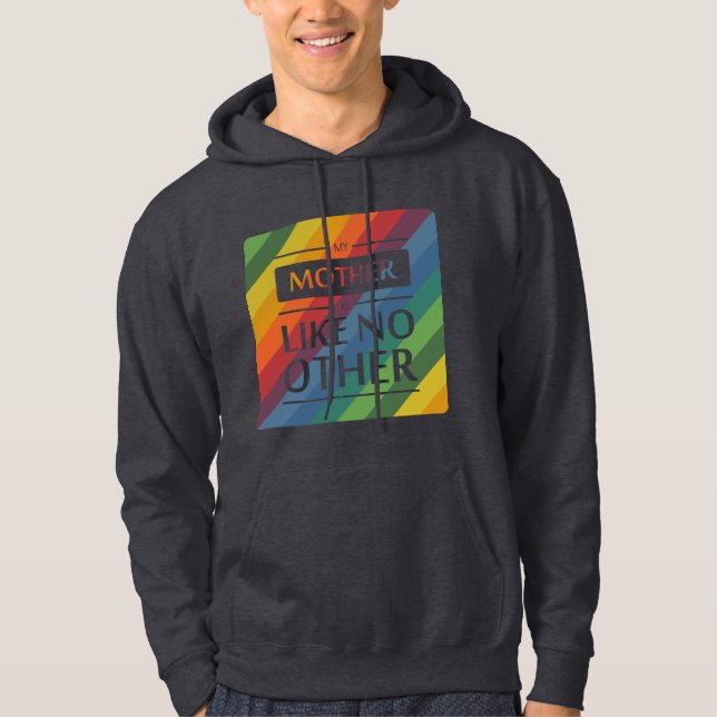 Min mor är som ingen annan hoodie (Framsida)