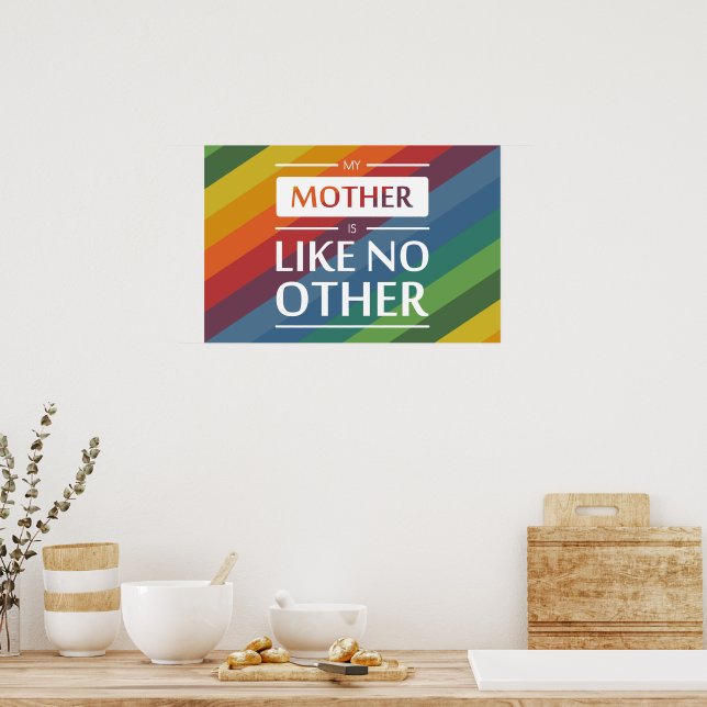 Min mor är som ingen annan poster (Kök)