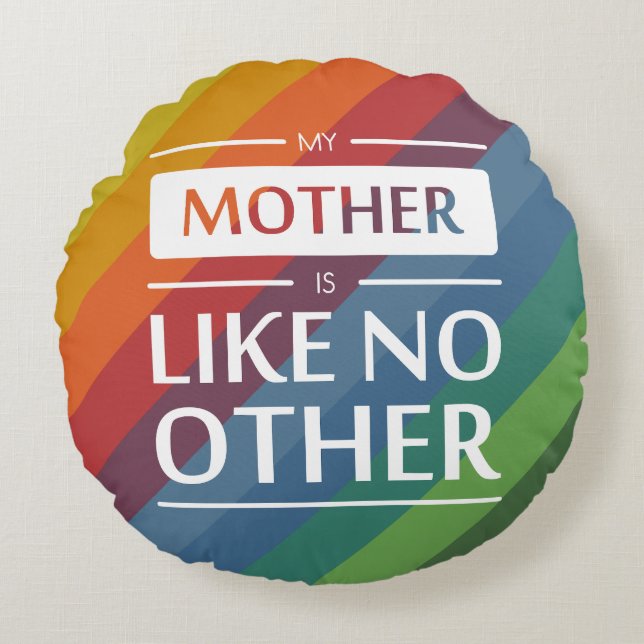 Min mor är som ingen annan rund kudde (Framsidan)