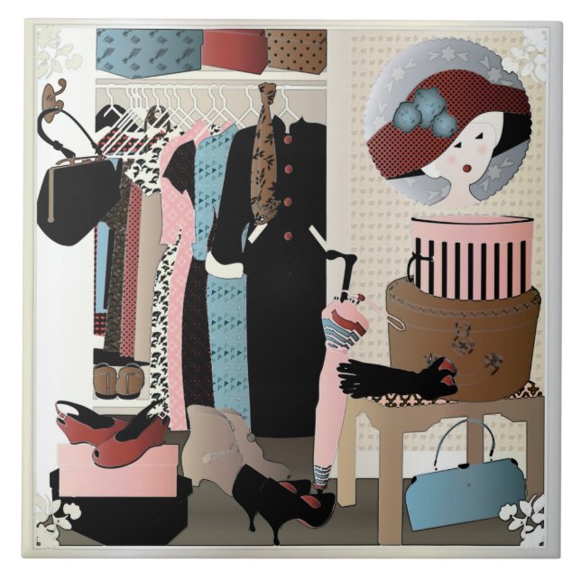 Min Mor Closet Kakelplatta (Framsidan)